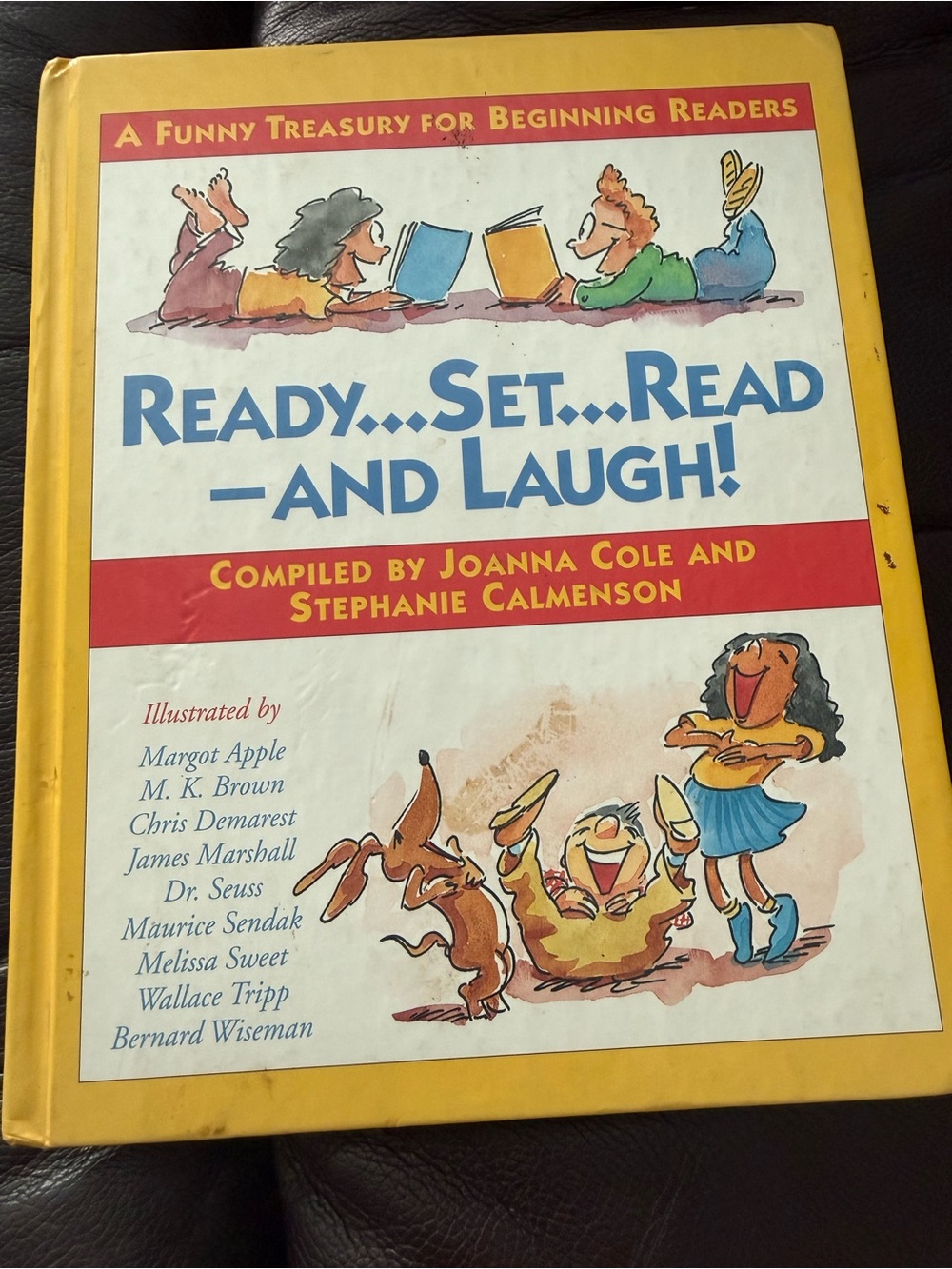Ready...Set...Read — And Laugh! Kids Book 1995 - Yellow